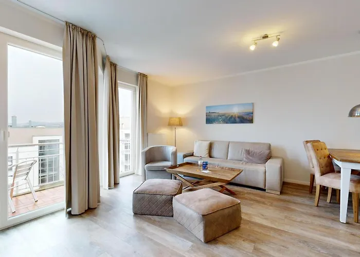 Residenz Bel Vital 46 In Binz, Strandnahe Mit Balkon 아파트 *